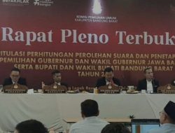 Jeje dan Asep Ismail Memperoleh Suara Tertinggi DI Pilkada 2024 Hasil Rapat Pleno KPU Bandung Barat